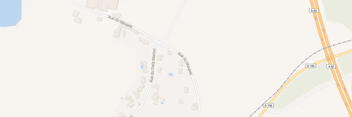 Plan du 10 Rue du Maupas aux Pineaux