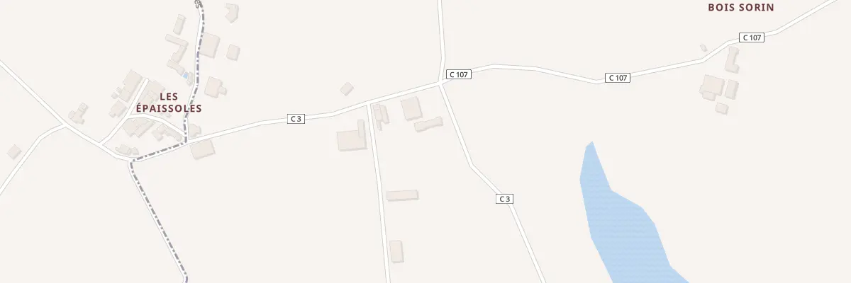 Plan du 5003 La Sabliere aux Pineaux
