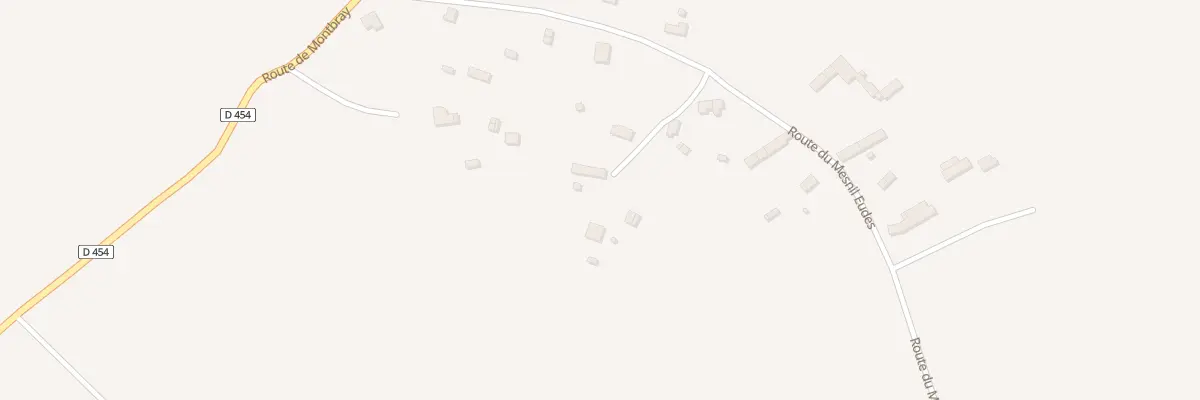 Plan du 5153 Le Mesnil Eudes à Beslon