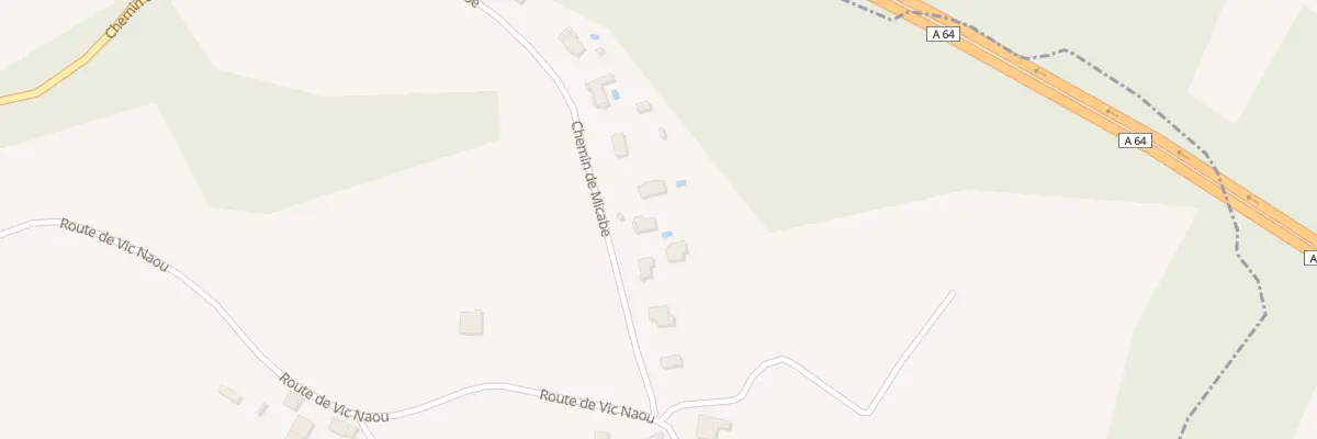 Plan du 156 Che de Micabe à Sames