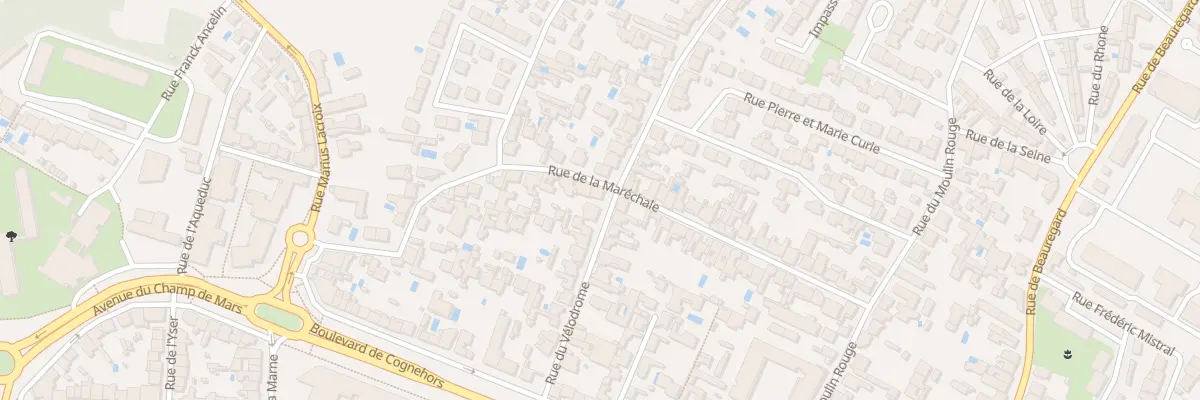 Plan du 41 Rue de la Maréchale à La Rochelle