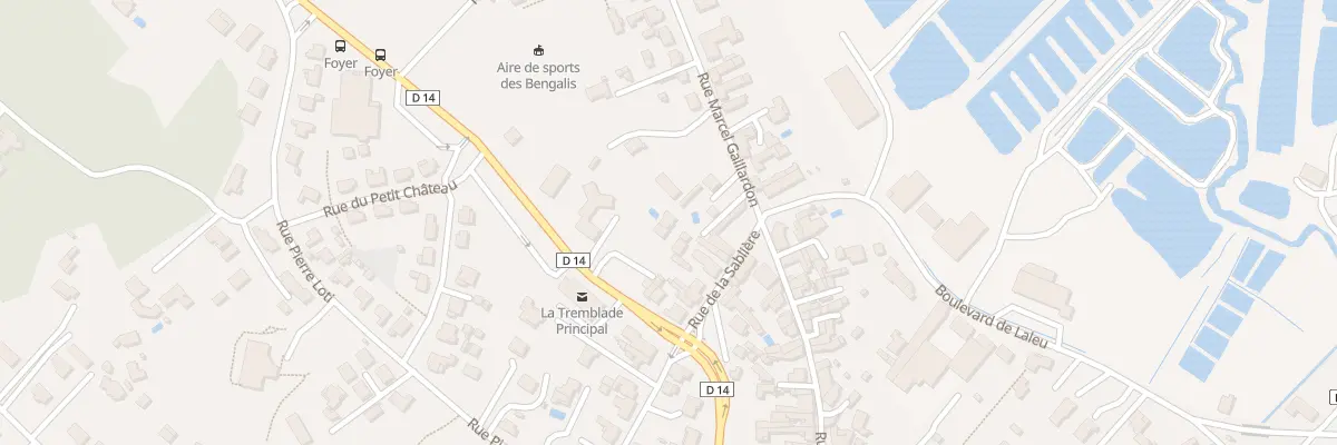 Plan du 1B Rue Marcel Gaillardon à La Tremblade