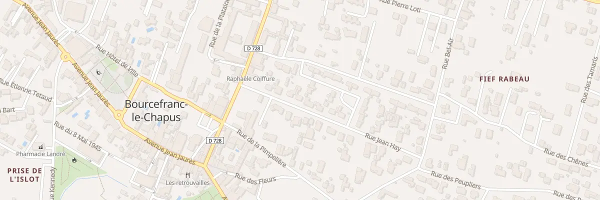 Plan du 8 Rue Jean Hay à Bourcefranc-le-Chapus