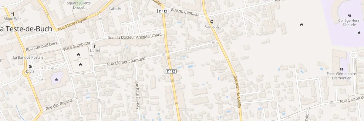Plan du 21 Rue du Pdt Carnot à La Teste-de-Buch