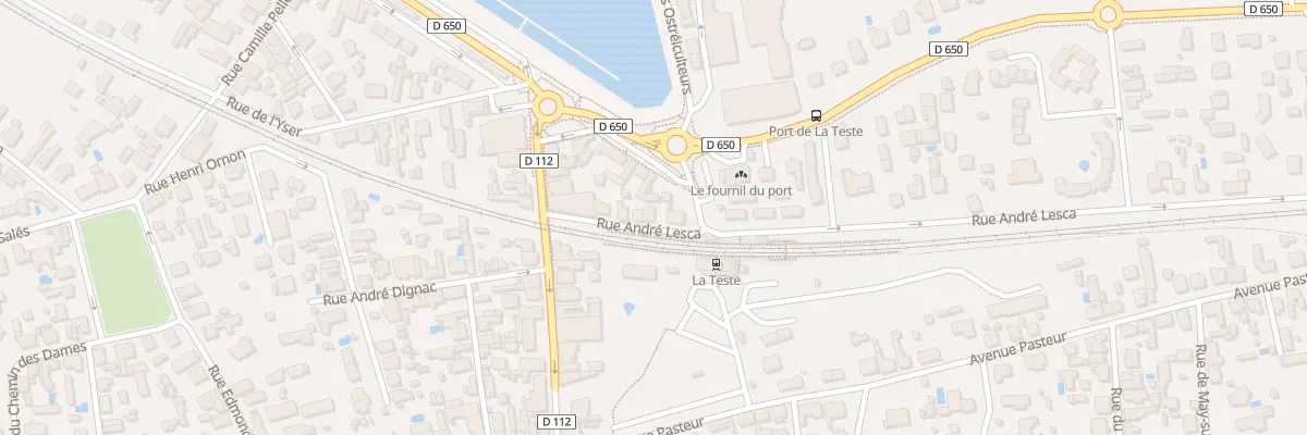 Plan du 7 Rue André Lesca à La Teste-de-Buch