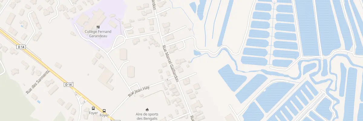Plan du 22B Rue Marcel Gaillardon à La Tremblade