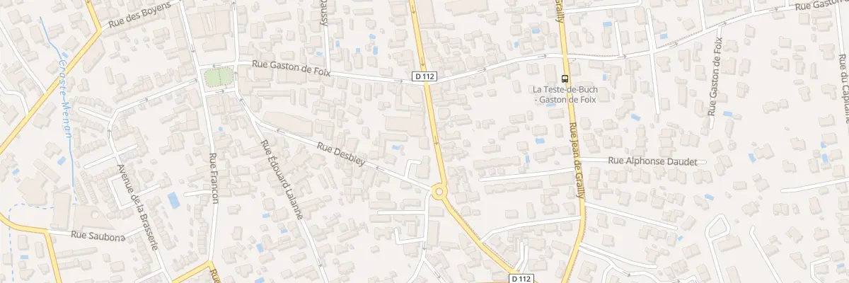 Plan du 60B Rue du Pdt Carnot à La Teste-de-Buch