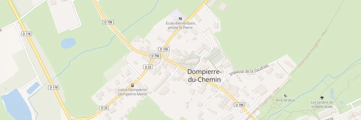 Plan du 13 Av de Bretagne à Luitré-Dompierre