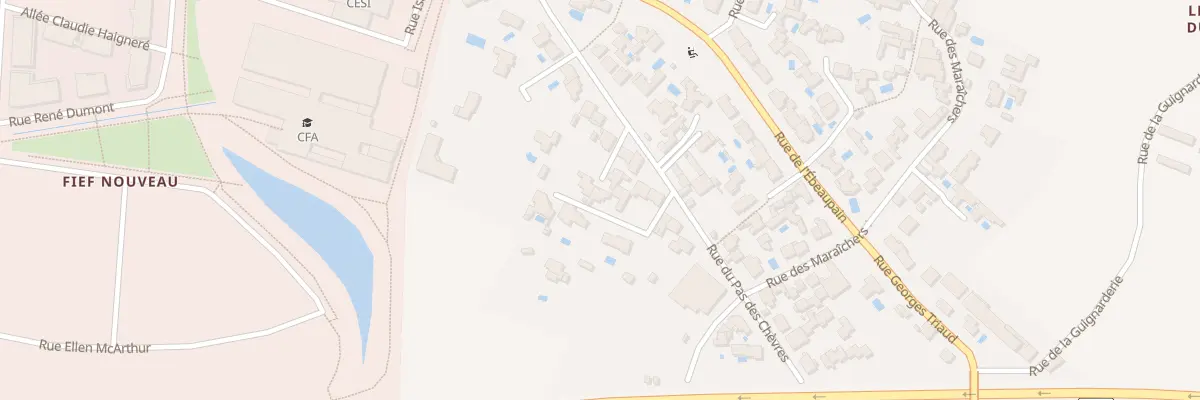 Plan du 10T Rue du Pas des Chèvres à Lagord