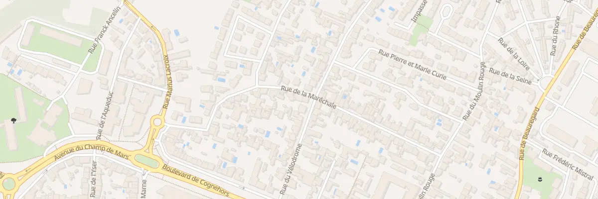Plan du 43 Rue de la Maréchale à La Rochelle