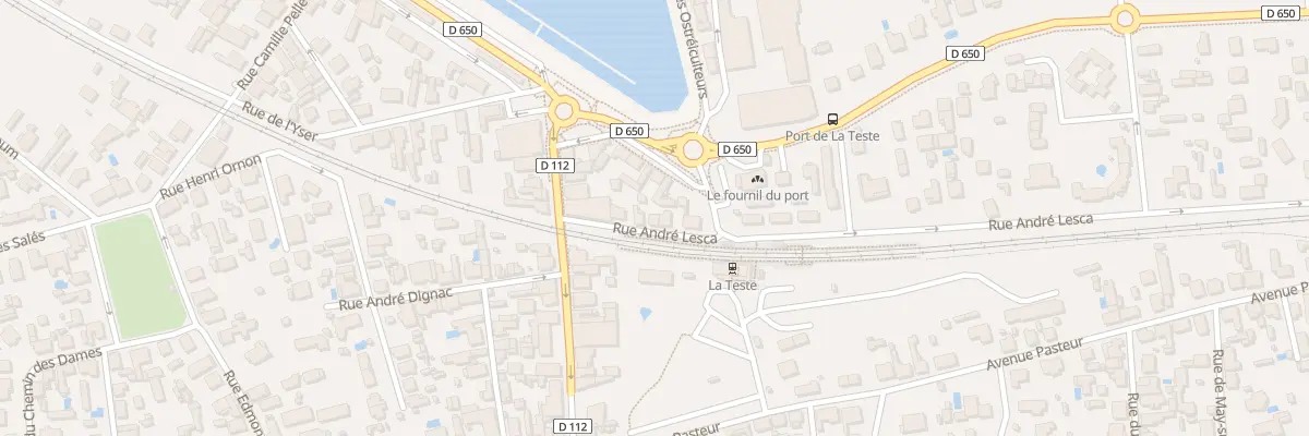Plan du 5 Rue André Lesca à La Teste-de-Buch