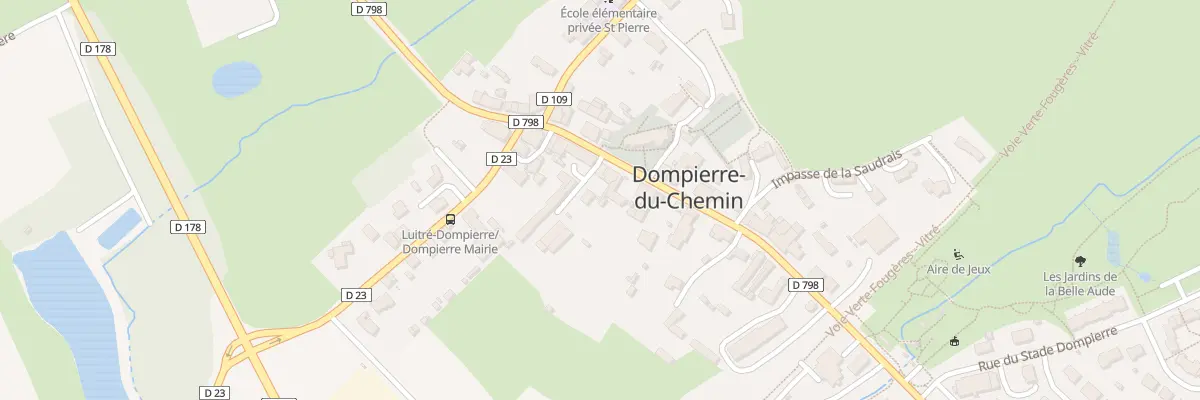 Plan du 12 Av de Bretagne à Luitré-Dompierre