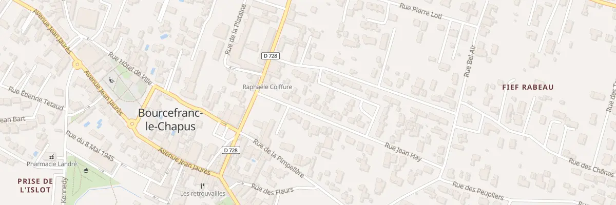 Plan du 6 Rue Jean Hay à Bourcefranc-le-Chapus