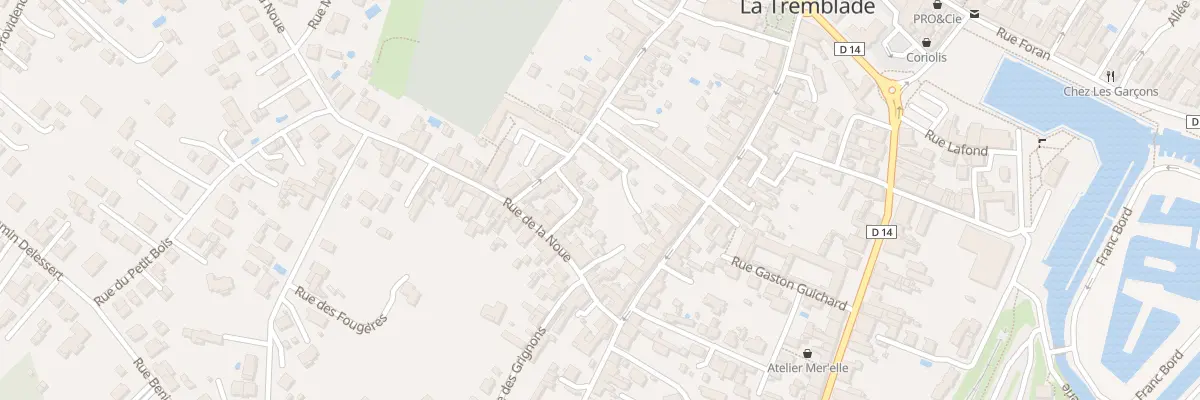Plan du 10 Rue de la Noue à La Tremblade