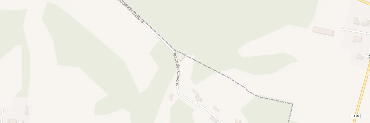 Plan du 596 Rte des Clarions à Rivière-Saas-et-Gourby