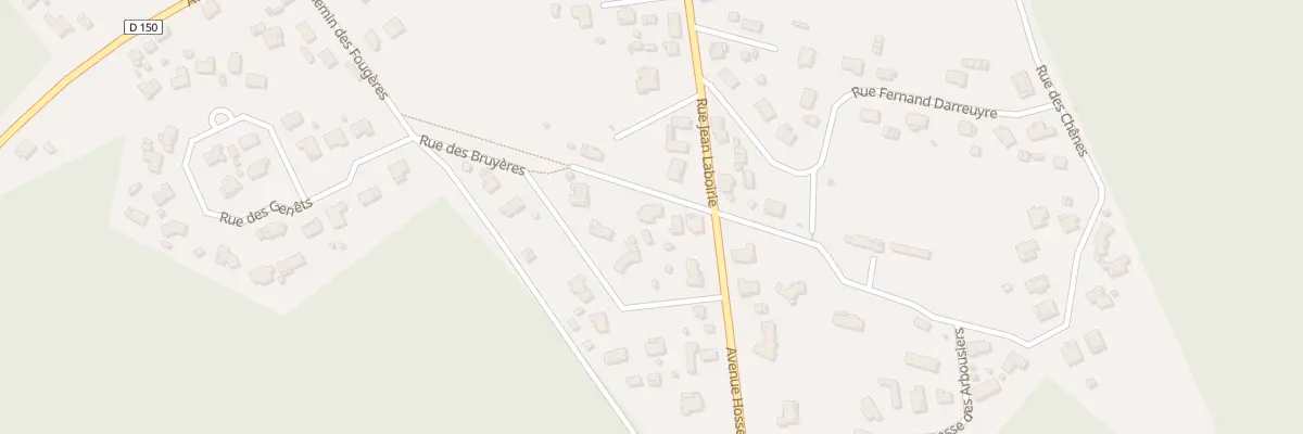 Plan du 47 Rue des Mimosas à Herm