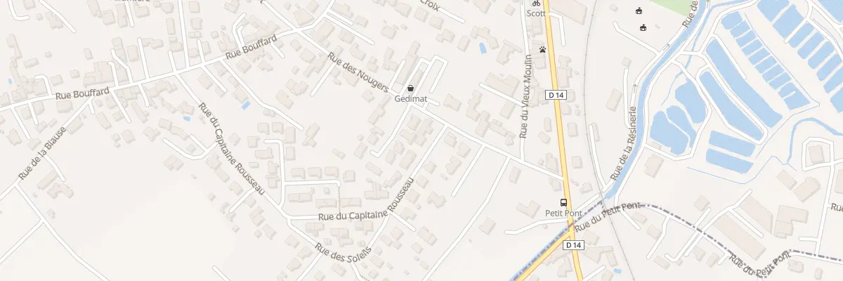 Plan du 2A Rue Capitaine Rousseau à La Tremblade