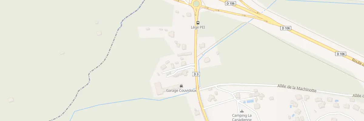 Plan du 83 Rue du Gen de Gaulle à Arès