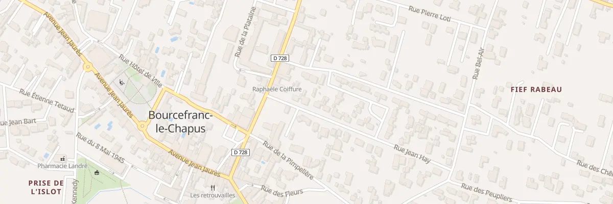 Plan du 4 Rue Jean Hay à Bourcefranc-le-Chapus