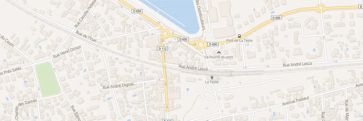 Plan du 1 Rue André Lesca à La Teste-de-Buch
