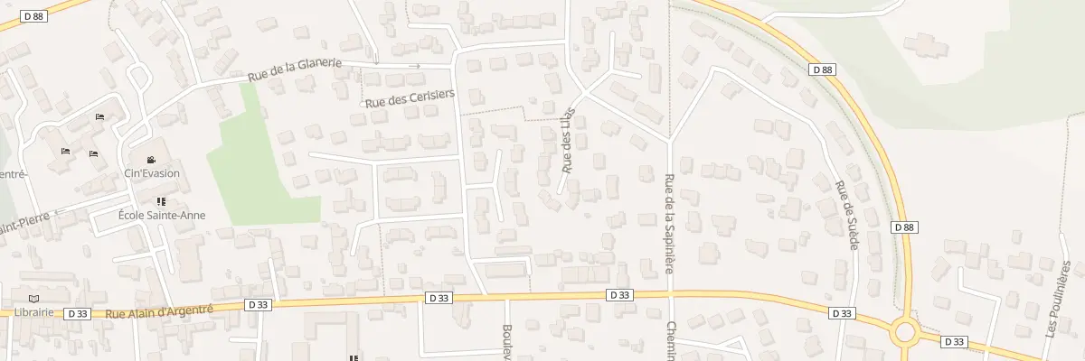 Plan du 10 Rue des Lilas à Argentré-du-Plessis