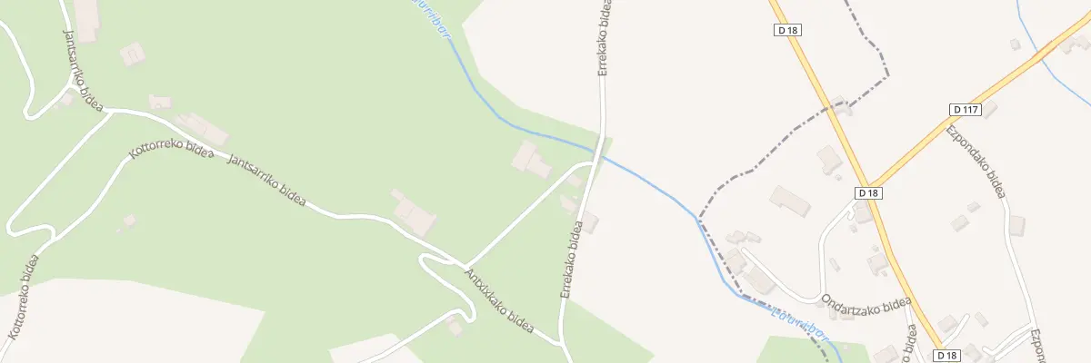 Plan du 5101 Ahamendabure à Lecumberry