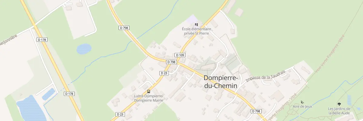 Plan du 1 Av de Bretagne à Luitré-Dompierre