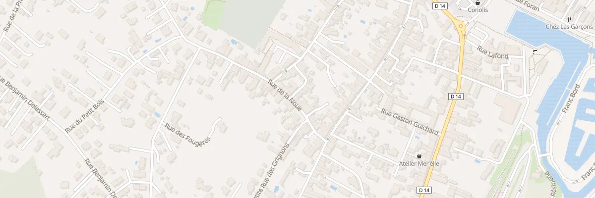 Plan du 8 Rue de la Noue à La Tremblade