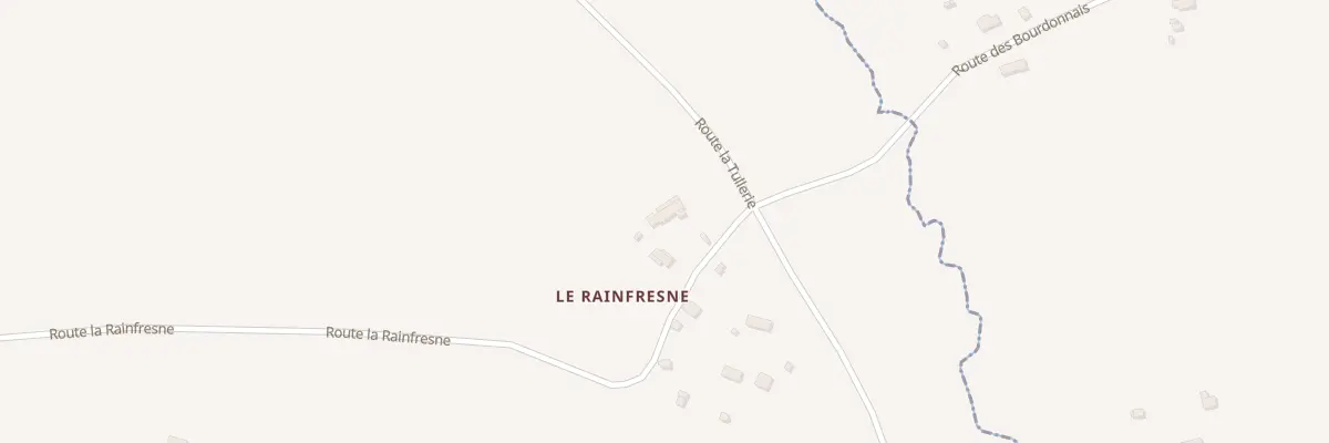 Plan du 5680 La Rainfresne à Brécey