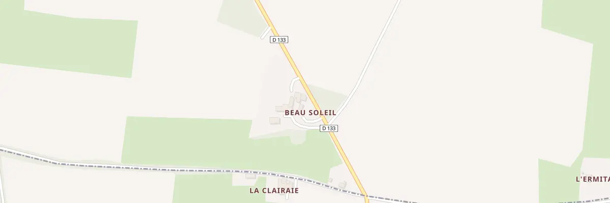 Plan du 4 La Clairaie au Pin