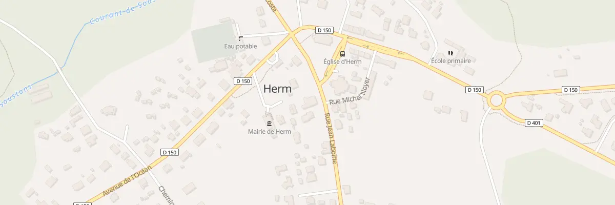 Plan du 124 Rue Jean Laboirie à Herm