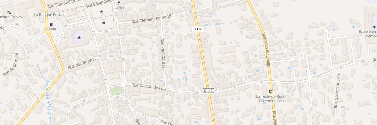 Plan du 40 Rue du Pdt Carnot à La Teste-de-Buch