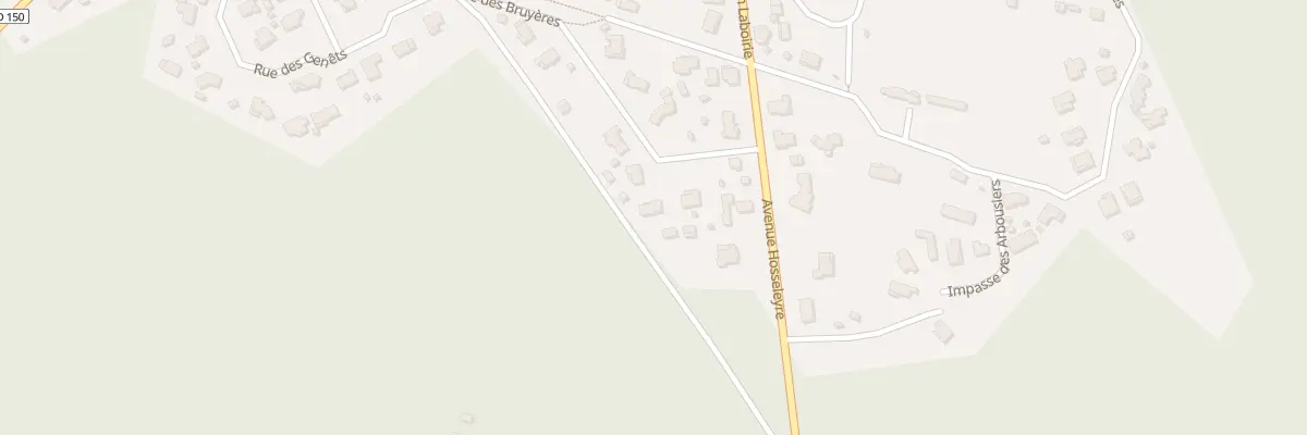 Plan du 73 Rue des Bruyères à Herm