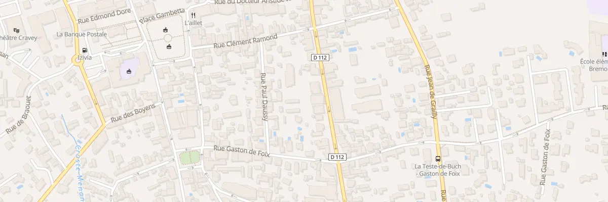 Plan du 38 Rue du Pdt Carnot à La Teste-de-Buch
