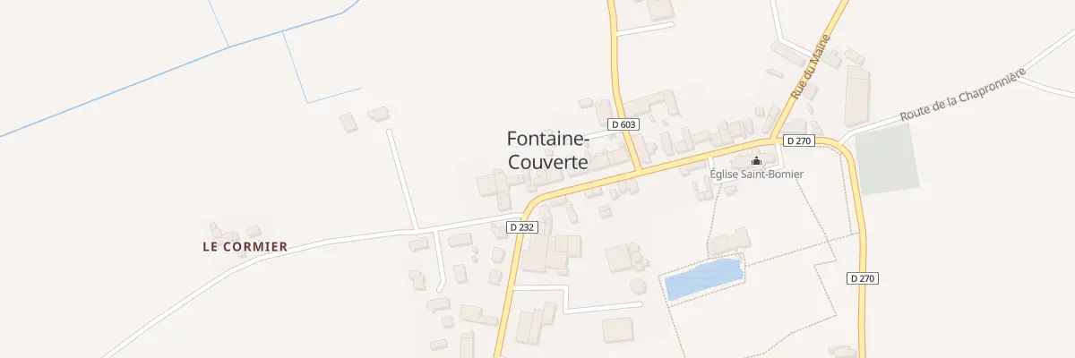Plan du 10 Rue Pierre Barauderie à Fontaine-Couverte