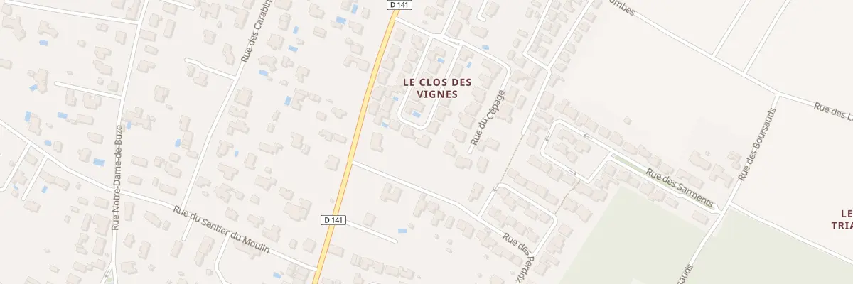 Plan du 19 Rue des Vendanges aux Mathes