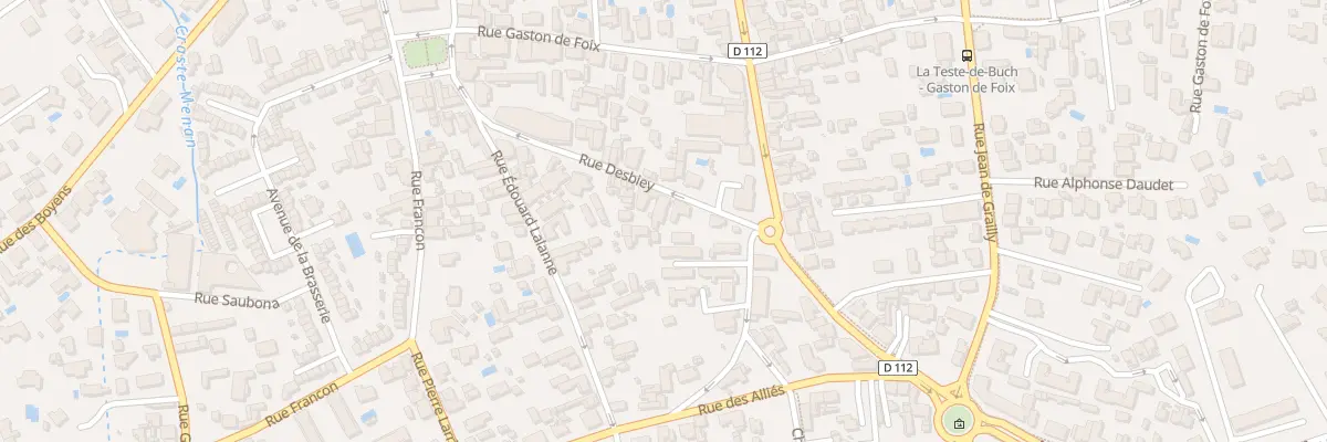 Plan du 28 Rue Desbiey à La Teste-de-Buch