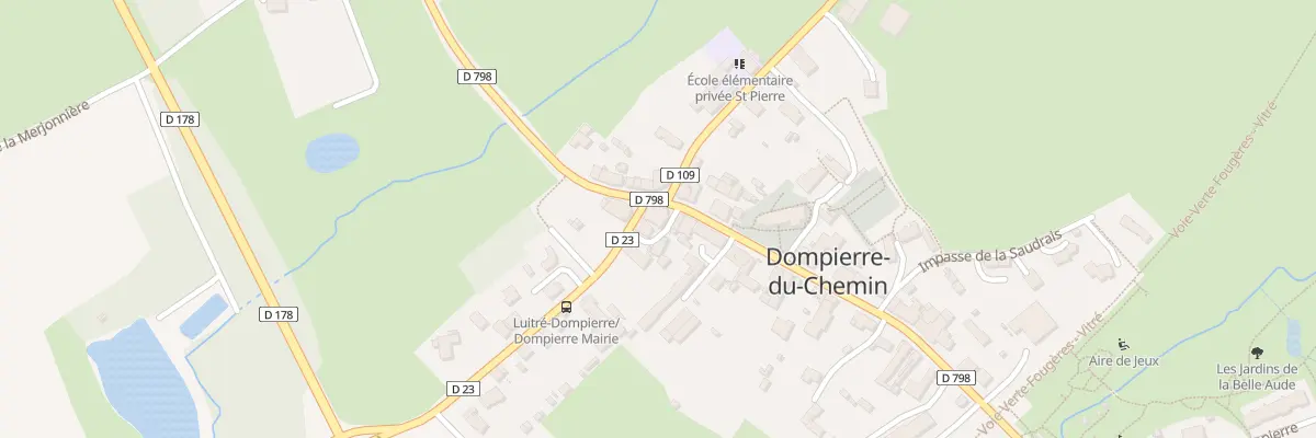 Plan du 2 Av de Bretagne à Luitré-Dompierre