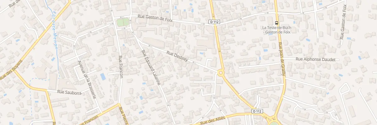 Plan du 26 Rue Desbiey à La Teste-de-Buch