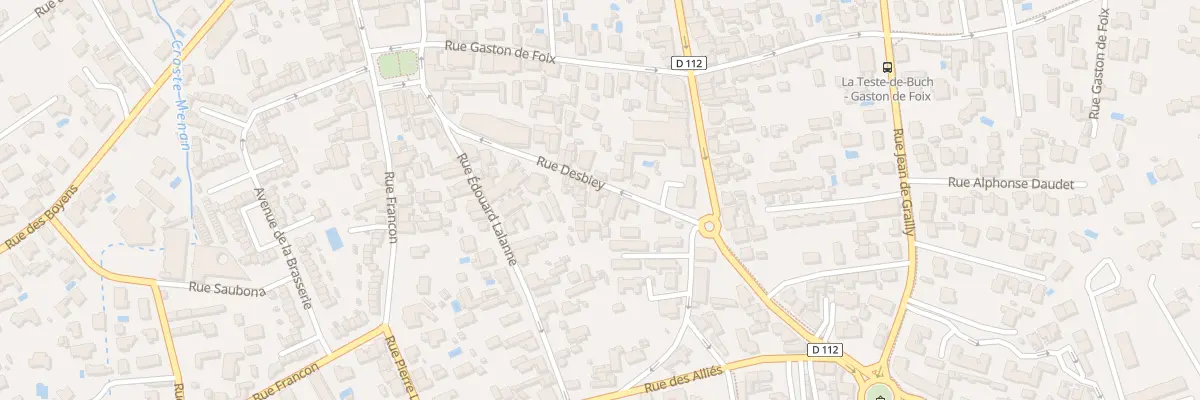 Plan du 24 Rue Desbiey à La Teste-de-Buch