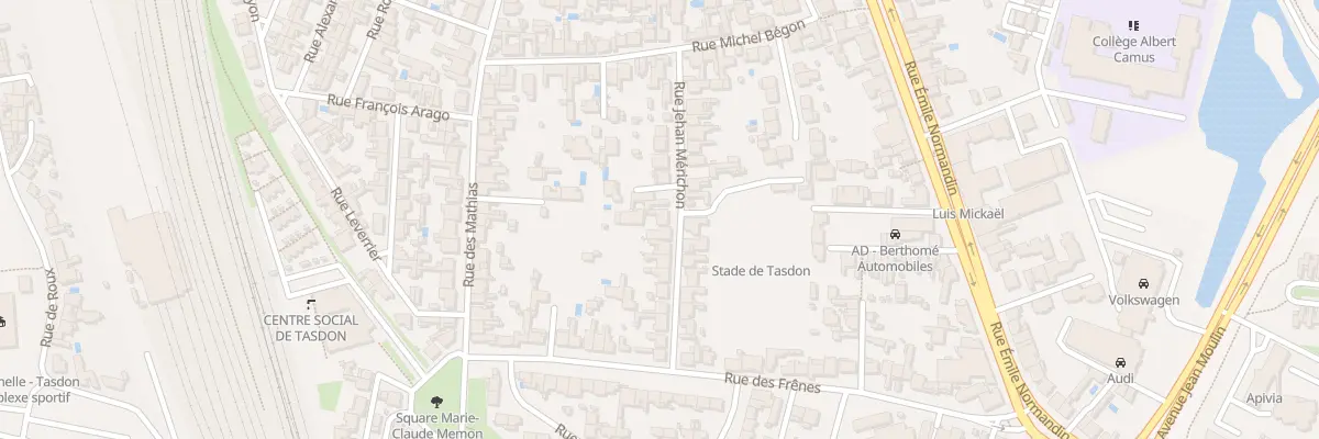 Plan du 24 Rue Jehan Mérichon à La Rochelle