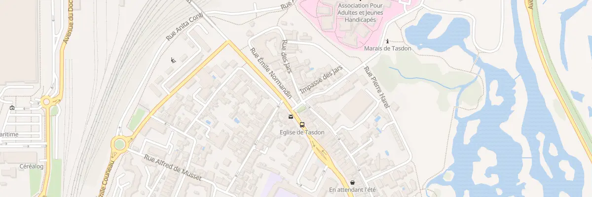 Plan du 19 Rue Émile Normandin à La Rochelle