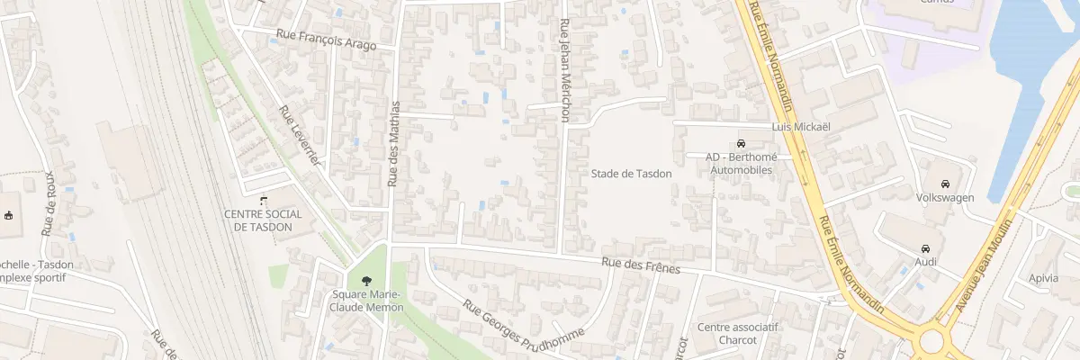 Plan du 32 Rue Jehan Mérichon à La Rochelle