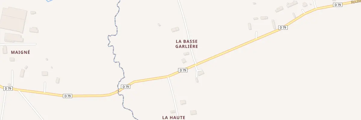 Plan du 5021A La Basse Garliere aux Cresnays
