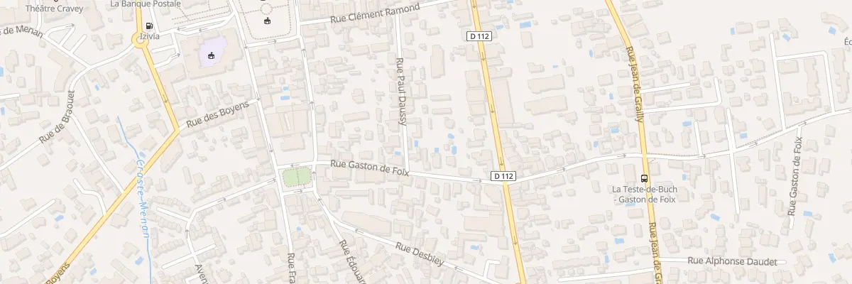 Plan du 21 Rue Gaston de Foix à La Teste-de-Buch