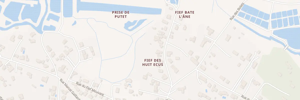 Plan du 7 Rue des Brunettes à La Tremblade