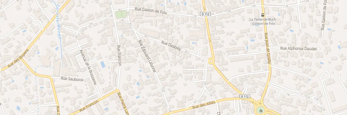 Plan du 22 Rue Desbiey à La Teste-de-Buch