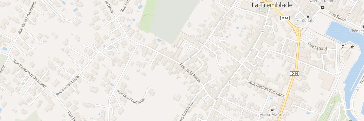 Plan du 16 Rue de la Noue à La Tremblade