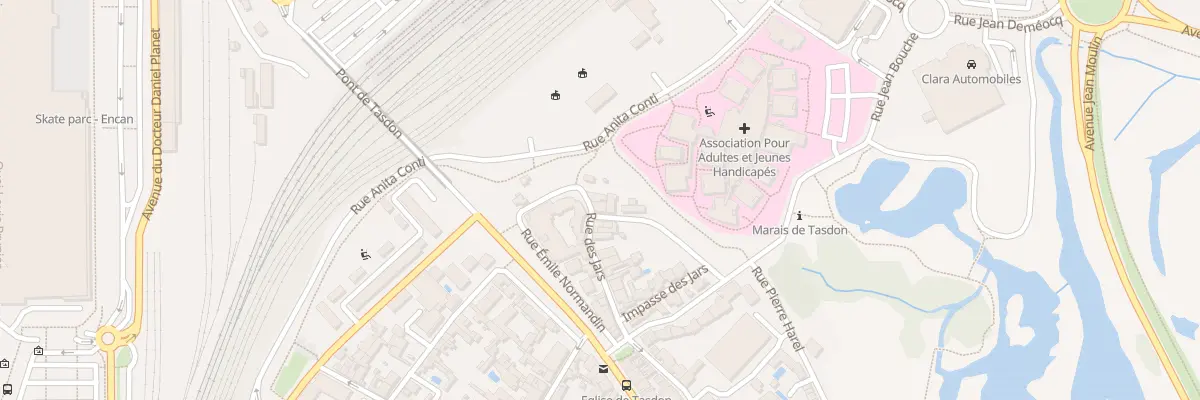 Plan du 1 Rue des Jars à La Rochelle