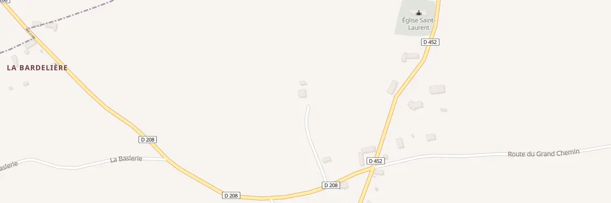 Plan du 5004A Le Village au Gablier à Beaucoudray
